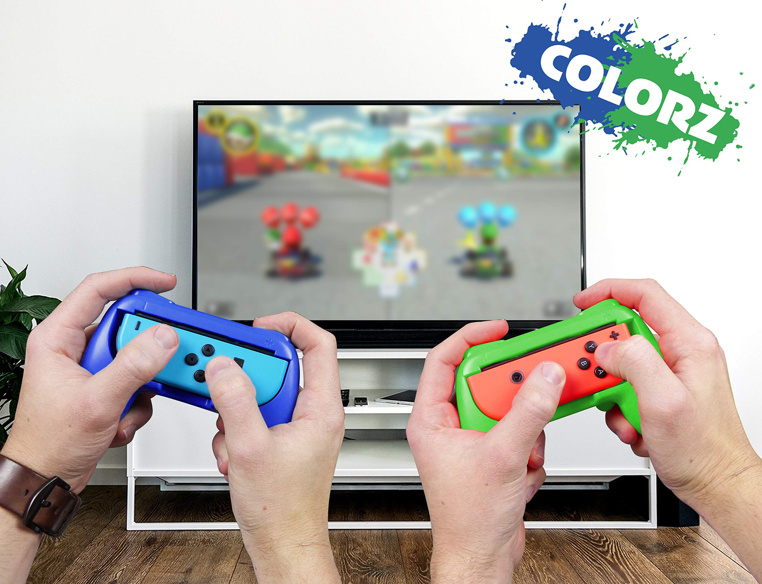 Mando Nintendo Switch Subsonic Joy-Contras Azul Y Verde Mando Nintendo Switch Subsonic Joy-Contras Azul Y Verde